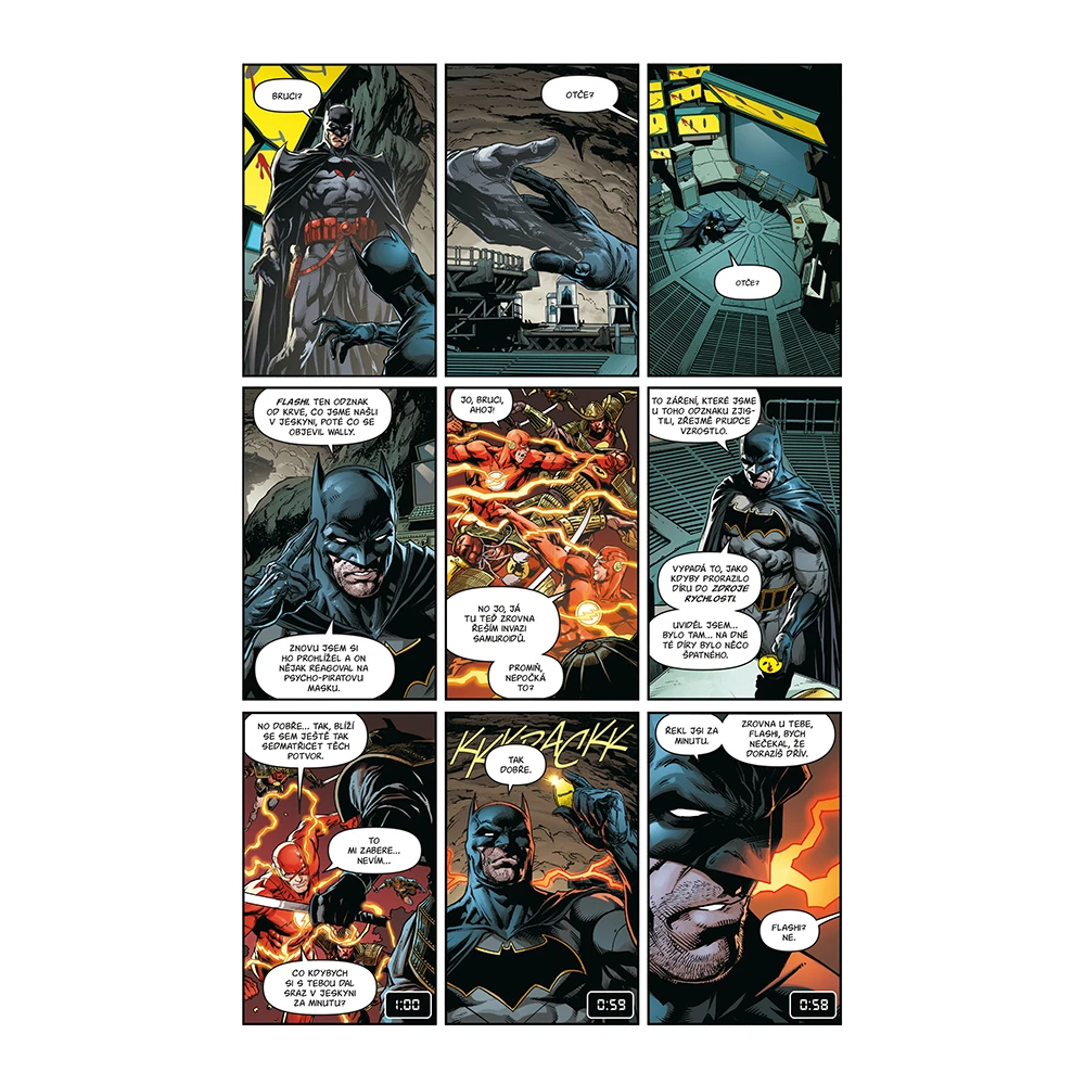 Batman/Flash: Odznak (brož)