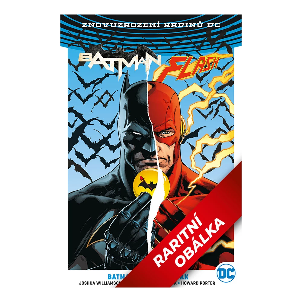 Batman/Flash: Odznak (brož)