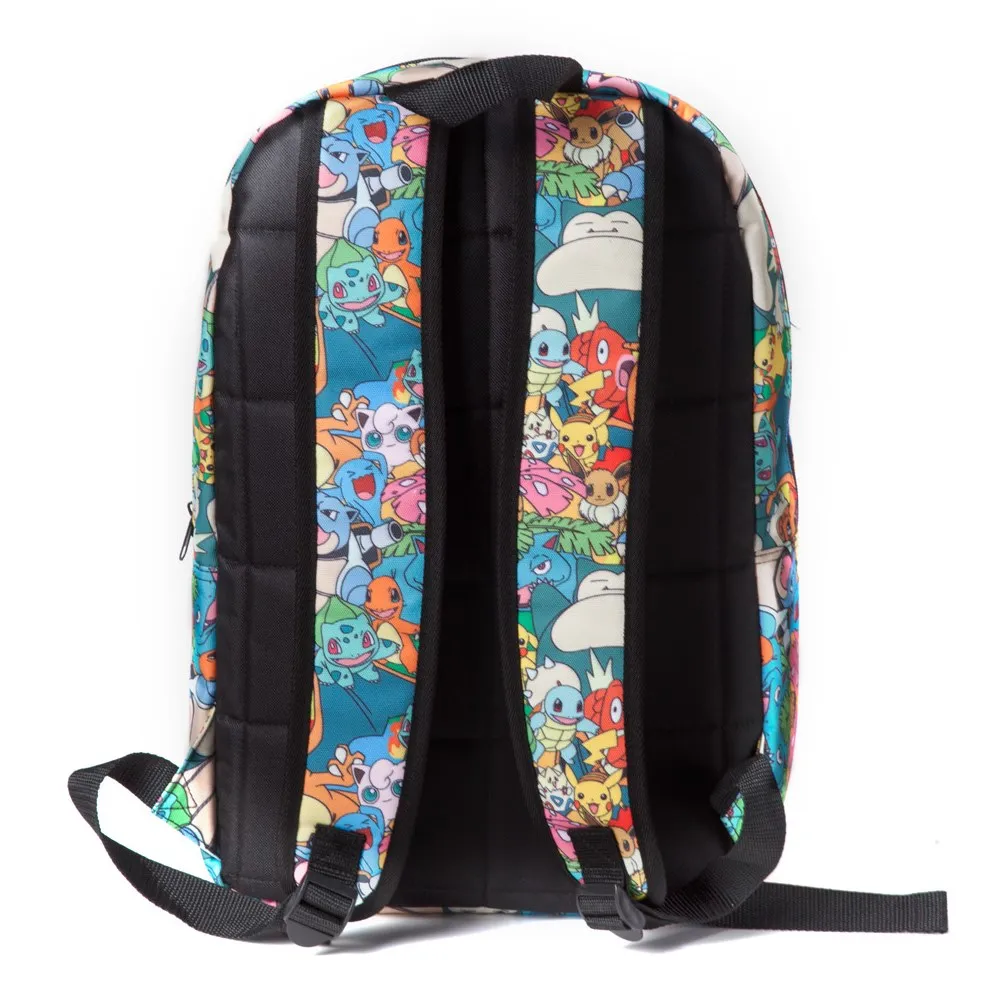 Pokémon Rucksack - All Over Printed Characters