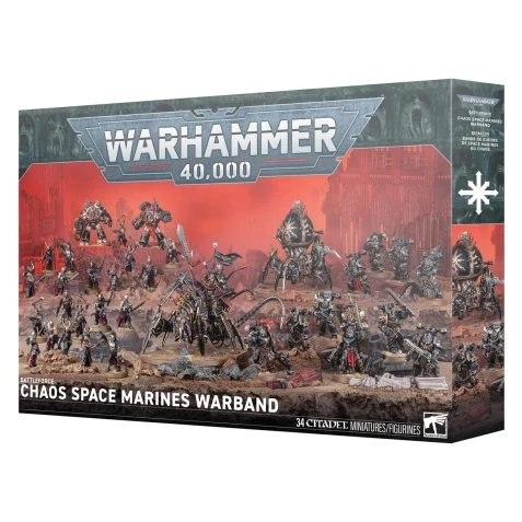 Warhammer 40000: Battleforce - Chaos Space Marines Warband