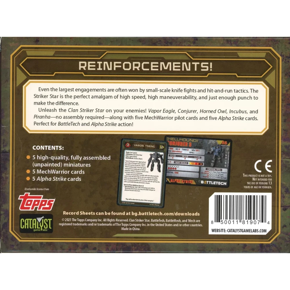 BattleTech: Clan Striker Star