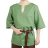 Cotton Medieval Shirt - Green