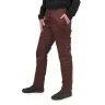 Women's cotton trousers - brown