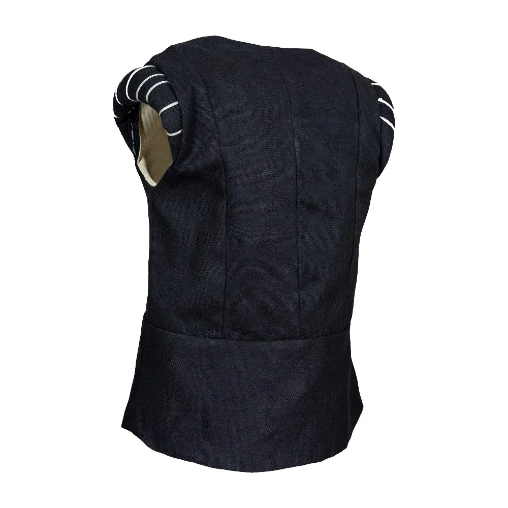 Baumwoll-Doublet Geoffrey - schwarz