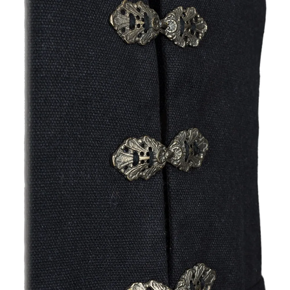 Baumwoll-Doublet Geoffrey - schwarz