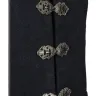 Baumwoll-Doublet Geoffrey - schwarz