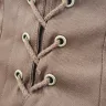 Boudica Cotton Corset - Brown