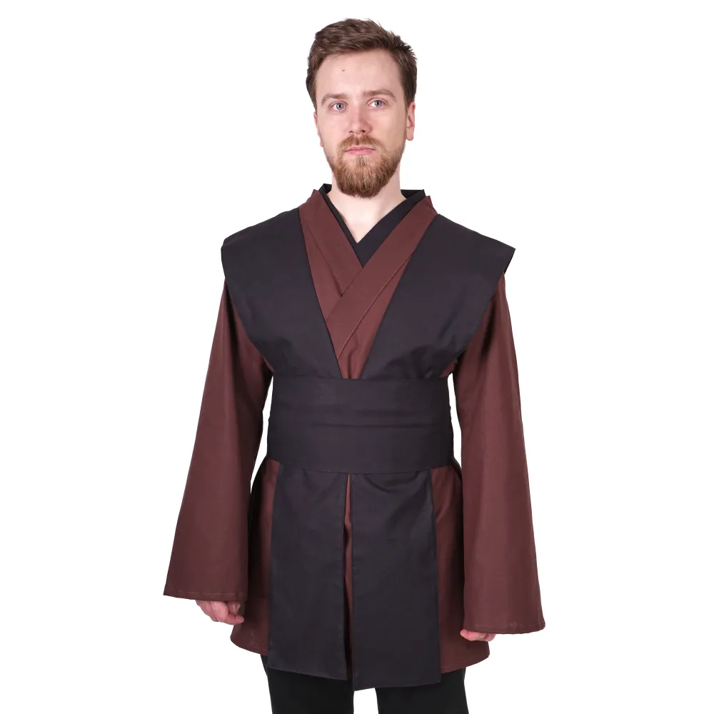 Jedi-Tabard aus Baumwolle – braun