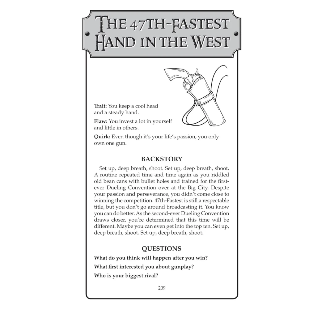 Before the Tavern: 100 Character Concepts for Tabletop Role-Playing Games