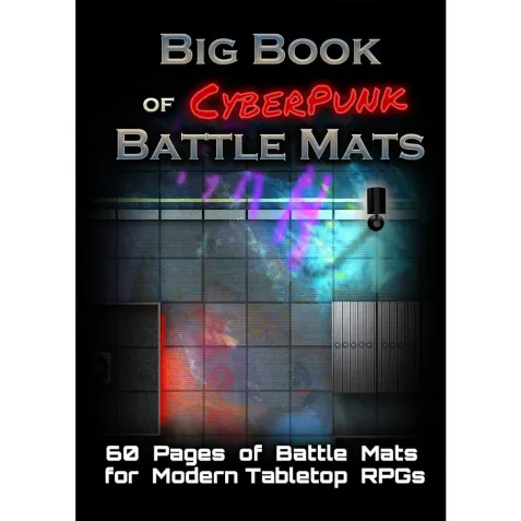 Big Book Of CyberPunk Battle Mats
