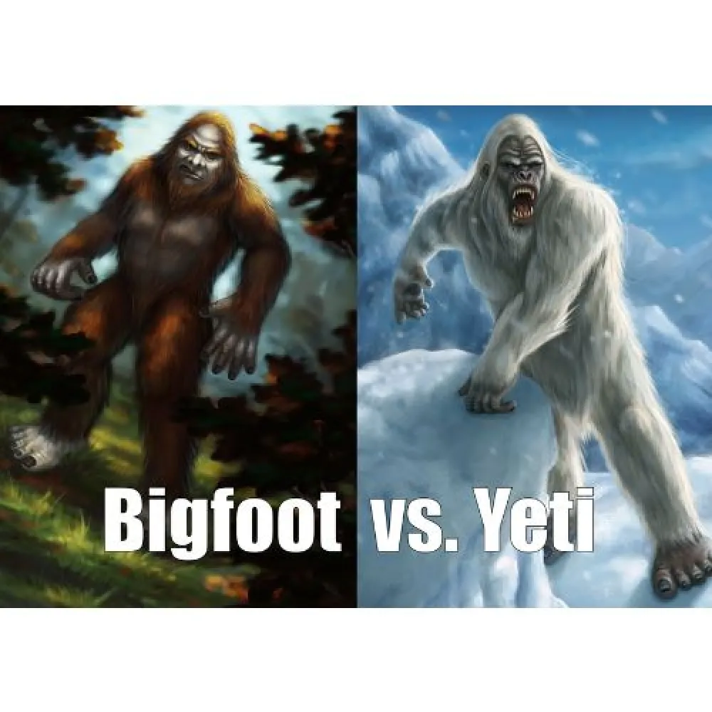 Bigfoot vs. Yeti