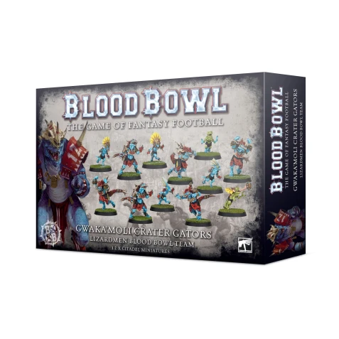 Blood Bowl - Gwaka’moli Crater Gators: Lizardmen Team