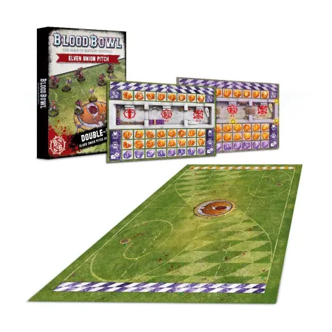 Blood Bowl - Elven Union Pitch & Dugout
