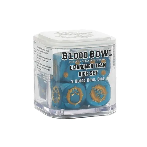Blood Bowl - Lizardmen Team Dice Set