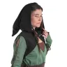 Bolero with Hood - Black