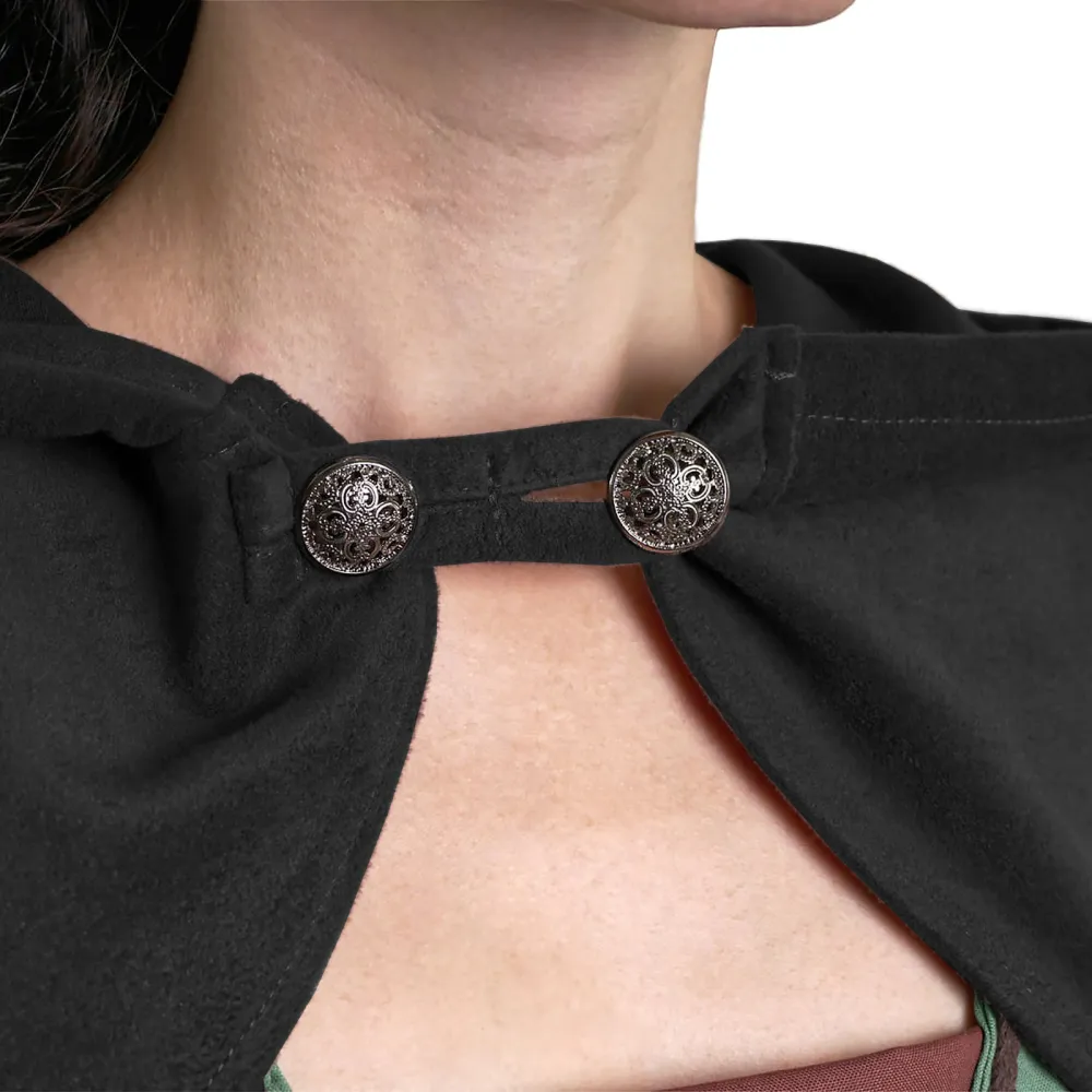 Bolero with Hood - Black