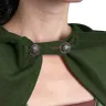 Bolero with hood - green