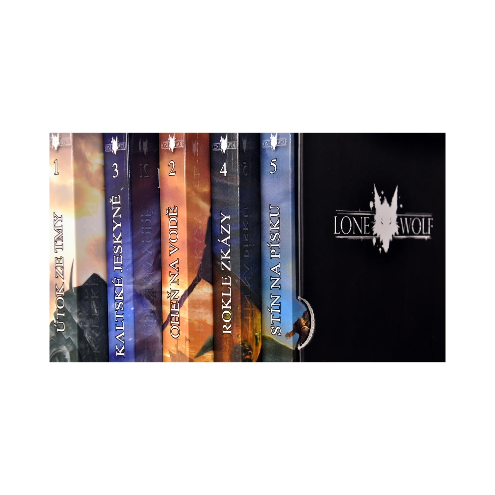 Knižný box - Lone Wolf: The Kai Cycle (brožovaná väzba)
