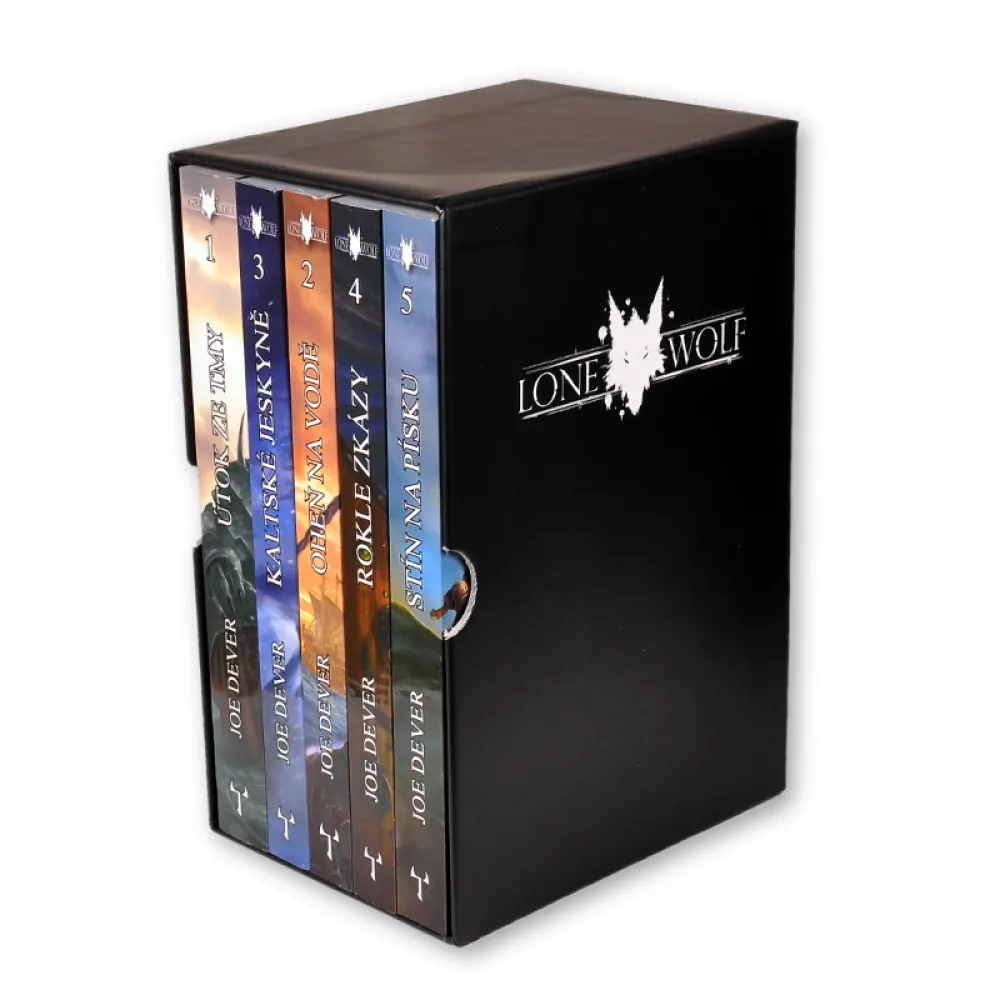 Knižný box - Lone Wolf: The Kai Cycle (brožovaná väzba)