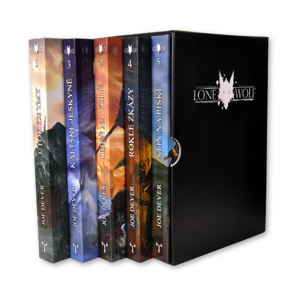 Knižný box - Lone Wolf: The Kai Cycle (brožovaná väzba)
