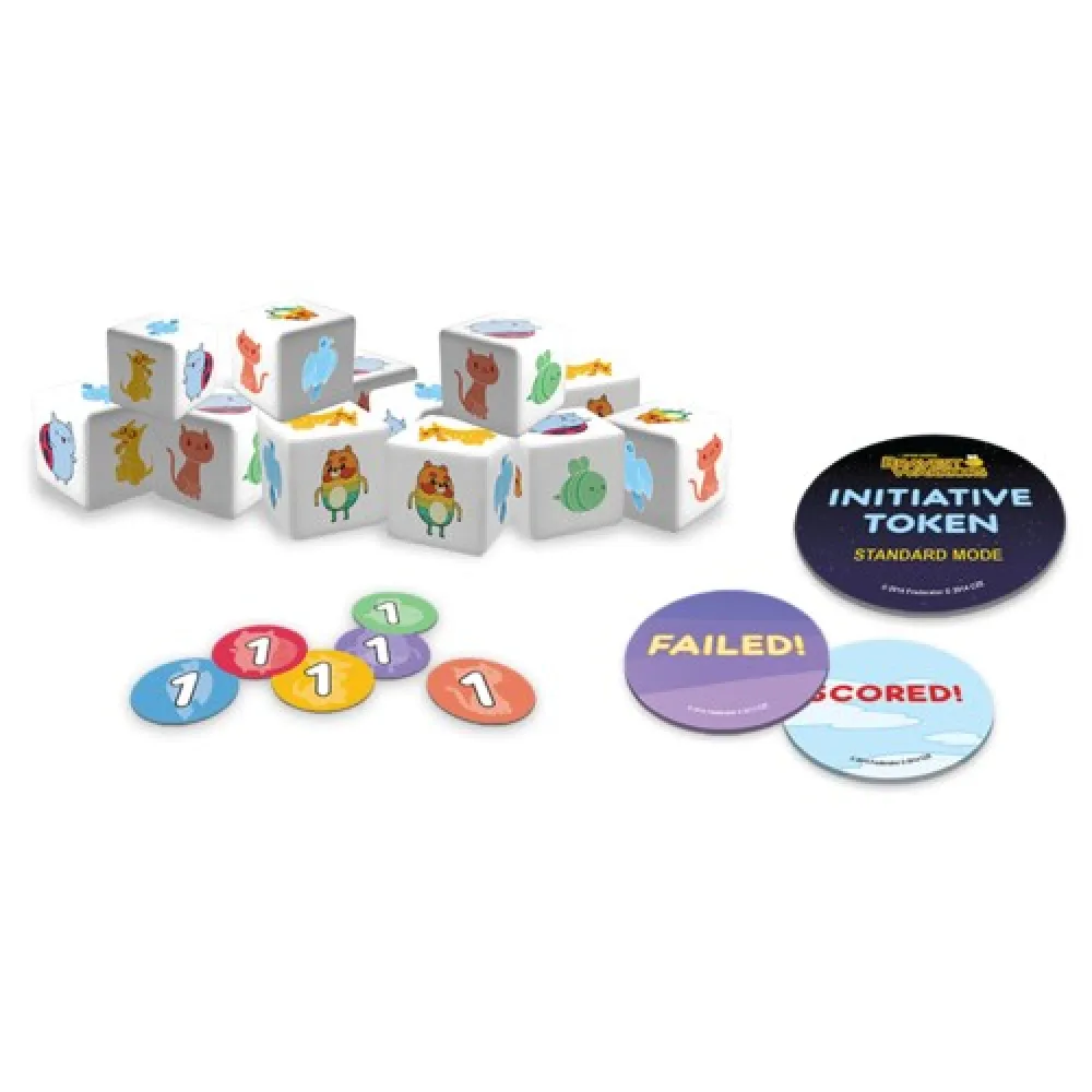 Bravest Warriors Co-operative Dice Game