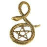 Bronzový had s pentagramem