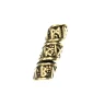 Bronze Rune Beard Bead