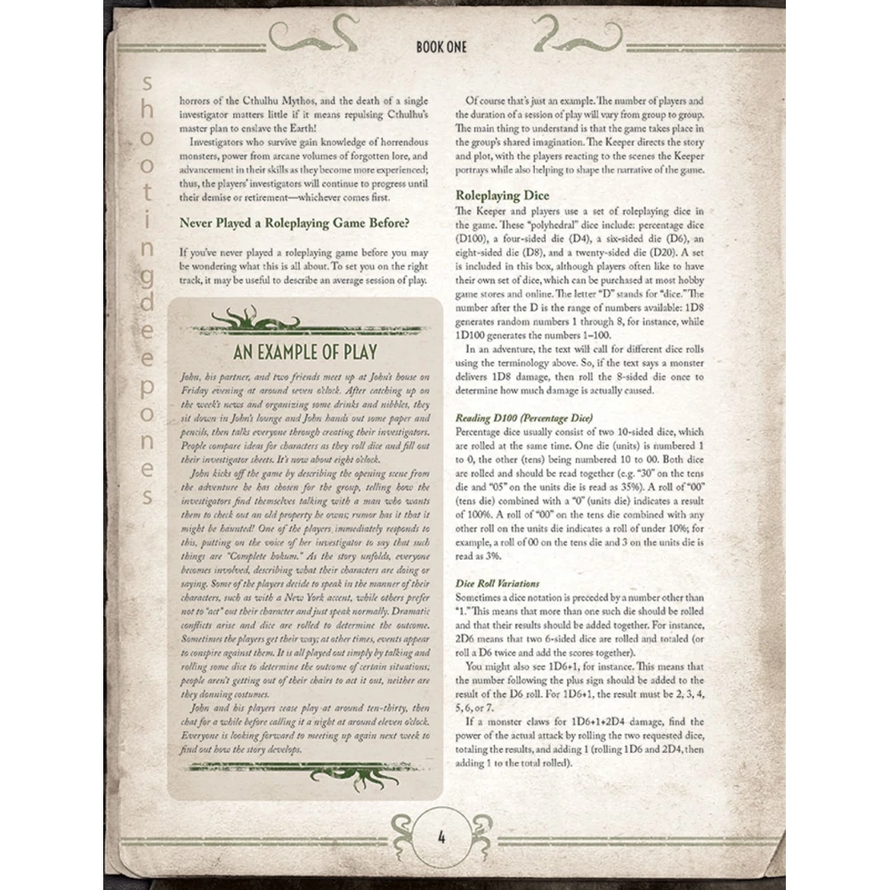 Call of Cthulhu RPG: 40th Anniversary Starter Set