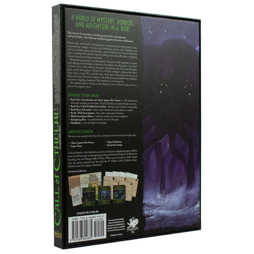 Call of Cthulhu RPG: 40th Anniversary Starter Set