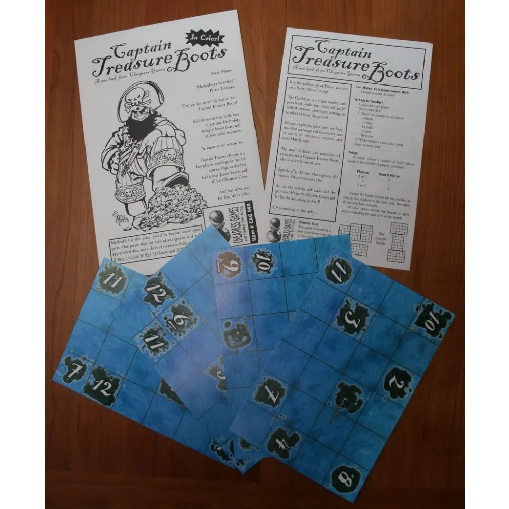Captain Treasure Boots (Second Edition)