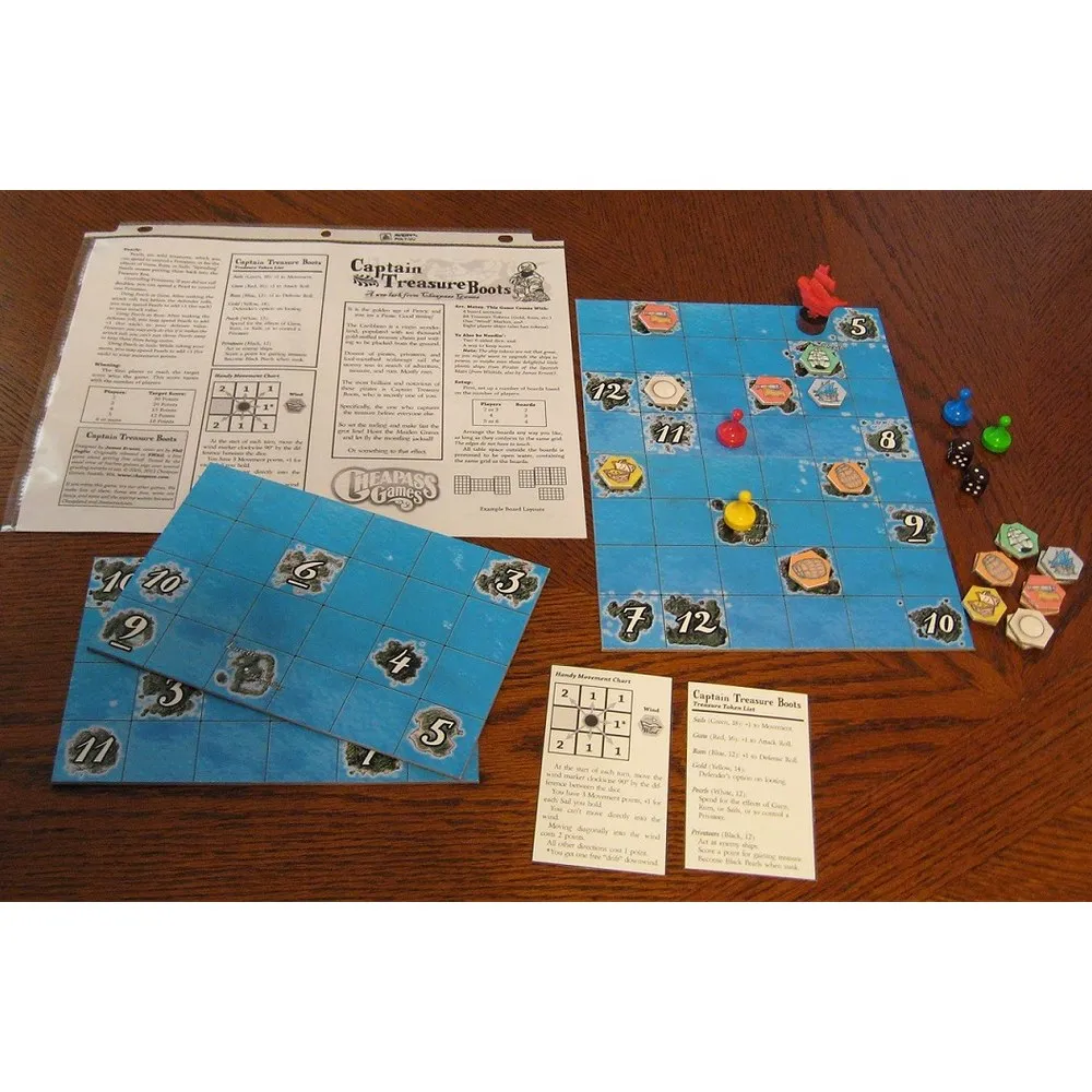 Captain Treasure Boots (Second Edition)