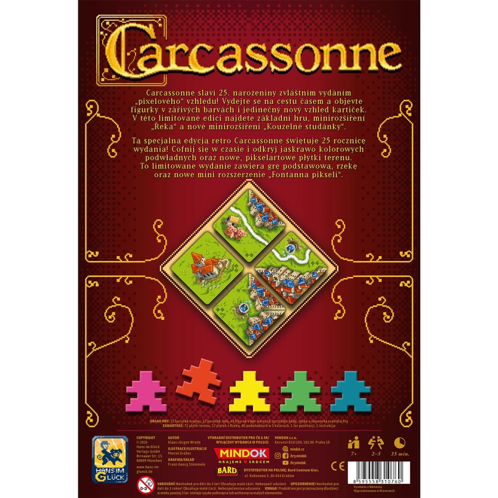 Carcassonne: 25 let - retro edice