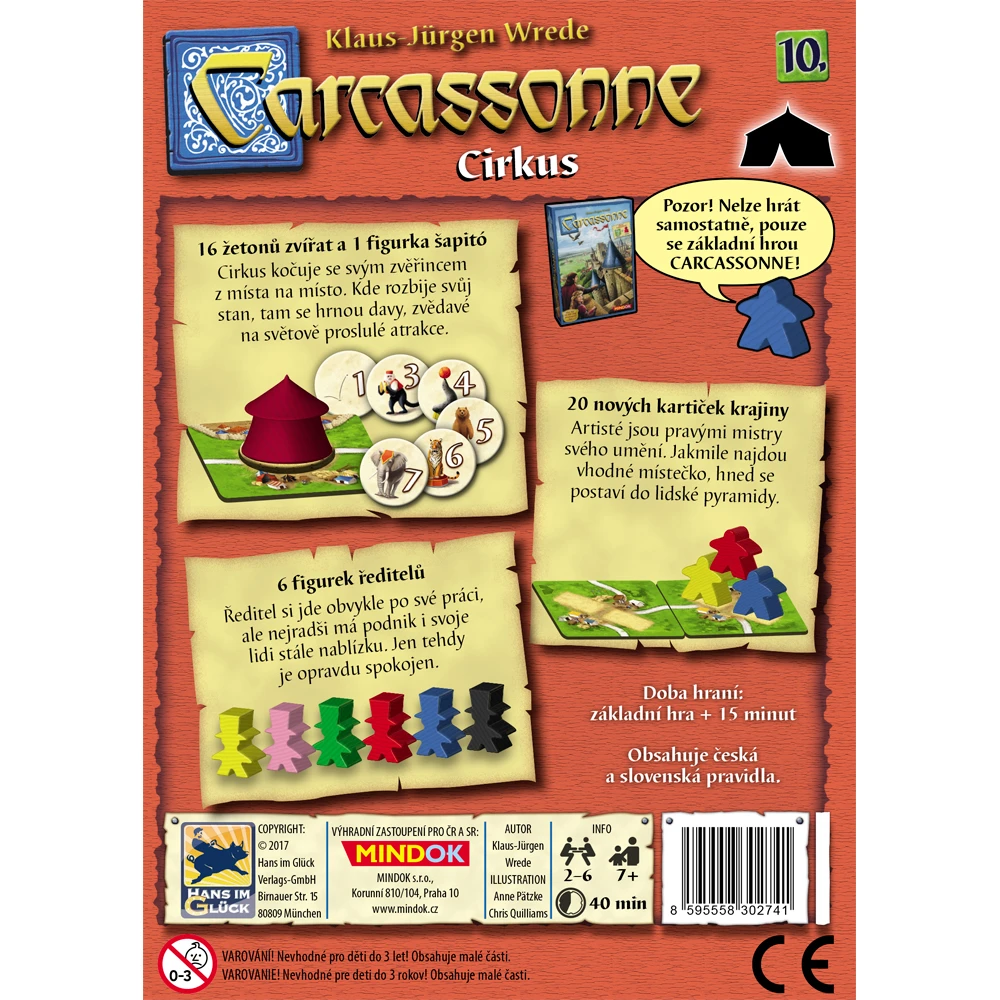Carcassonne - Cirkus (rozšíření)