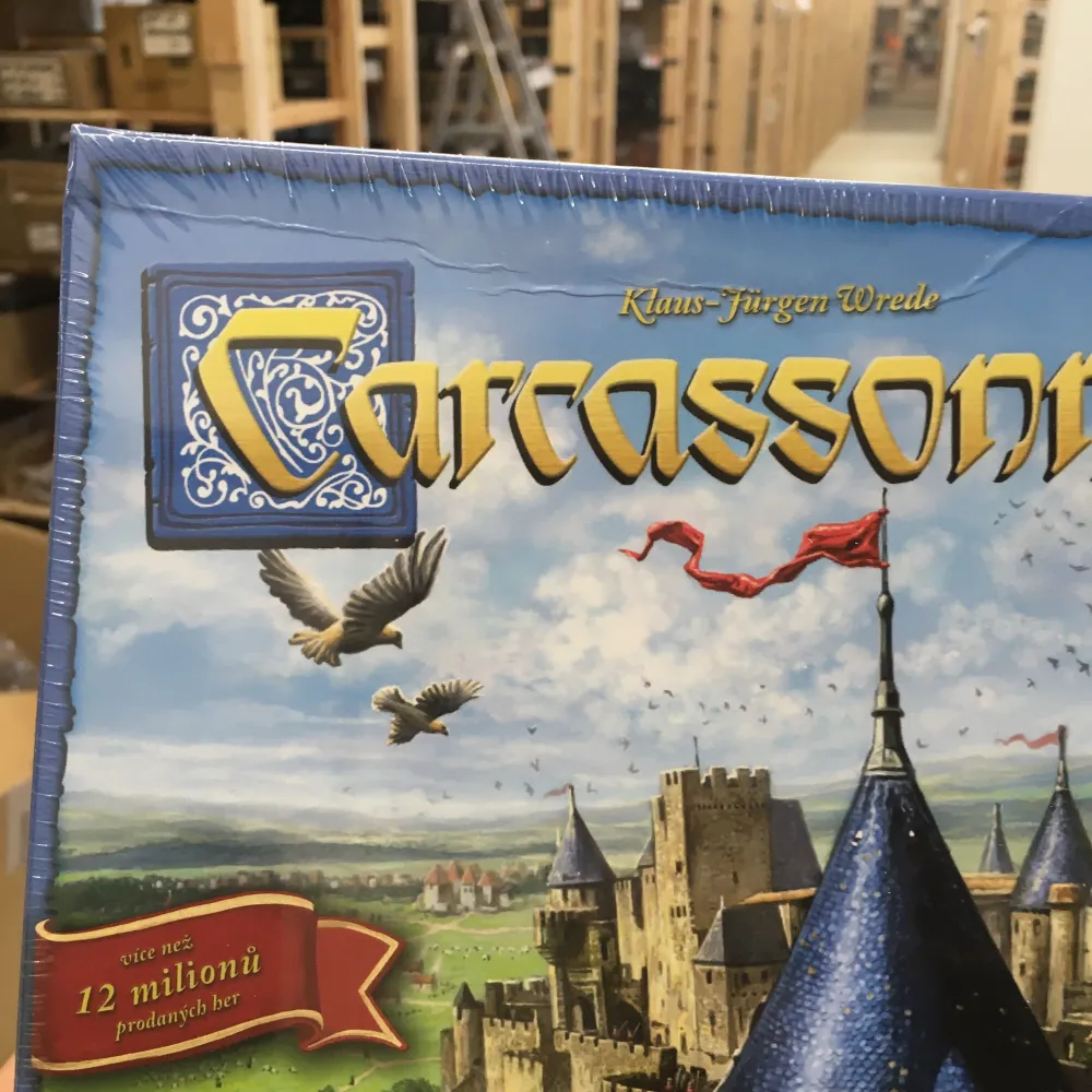 Carcassonne - poškozený obal