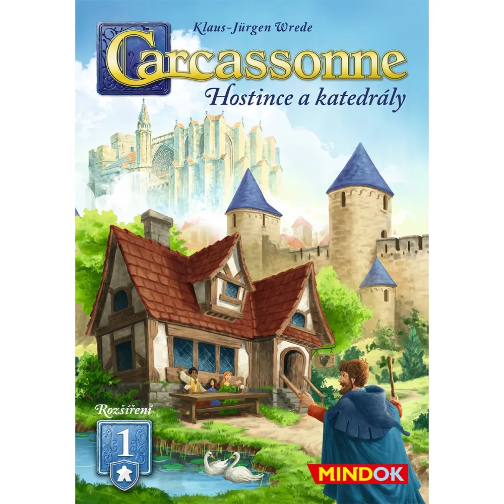 Carcassonne rozšíření 1: Hostince a katedrály (edice 2025)
