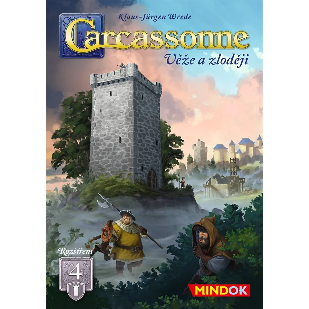 Carcassonne rozšíření 4: Věže a zloději (edice 2025)