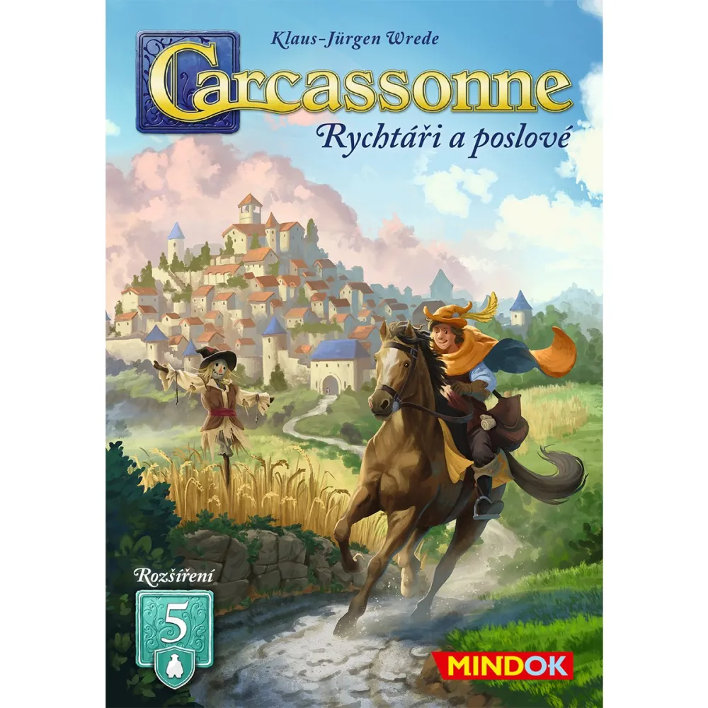 Carcassonne rozšíření 5: Rychtáři a poslové (edice 2025)