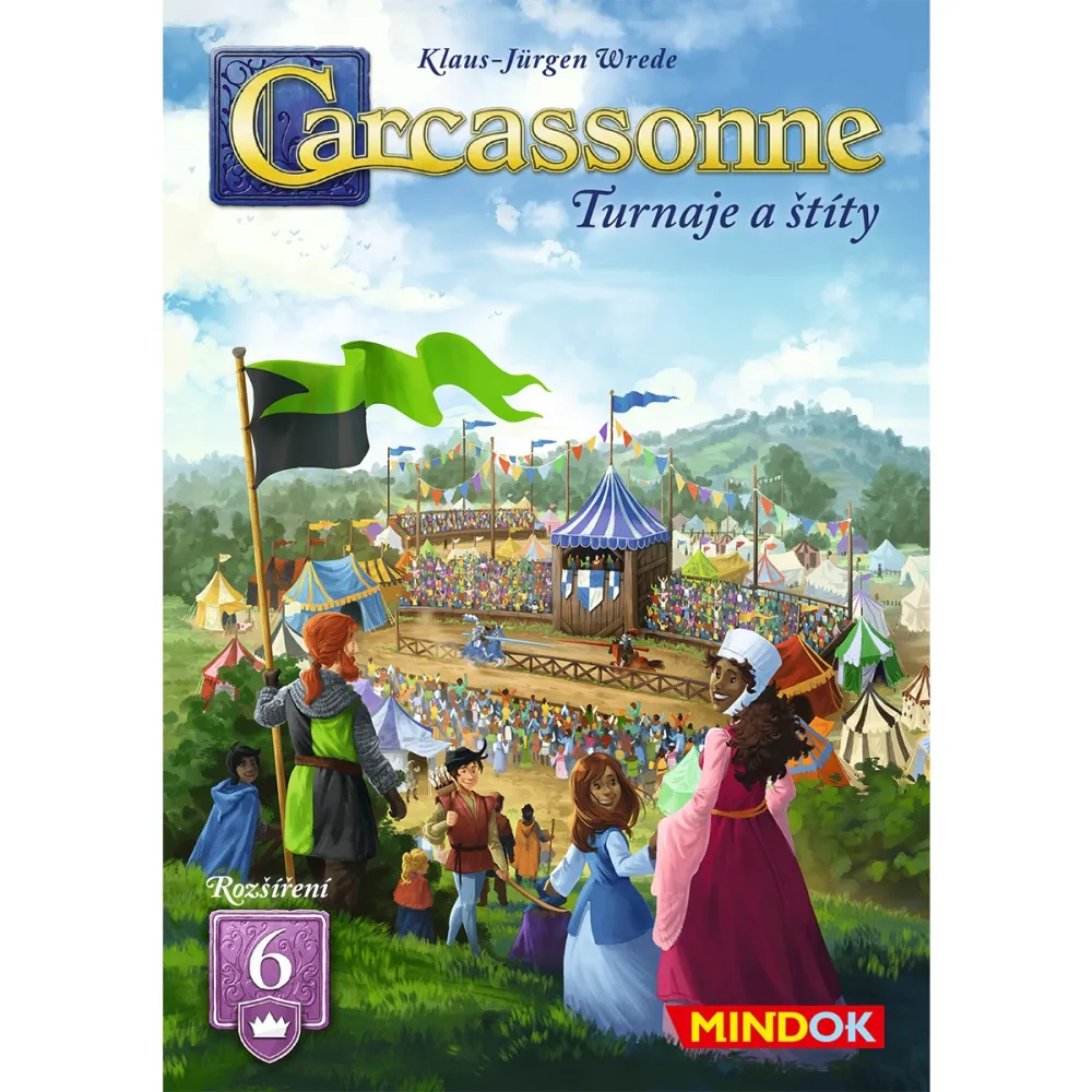 Carcassonne rozšíření 6: Turnaje a štíty (edice 2025)