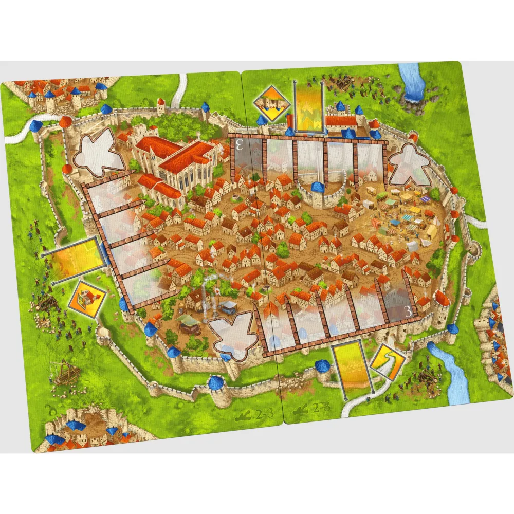 Carcassonne rozšíření 7: Dobývání a obrana (edice 2025)