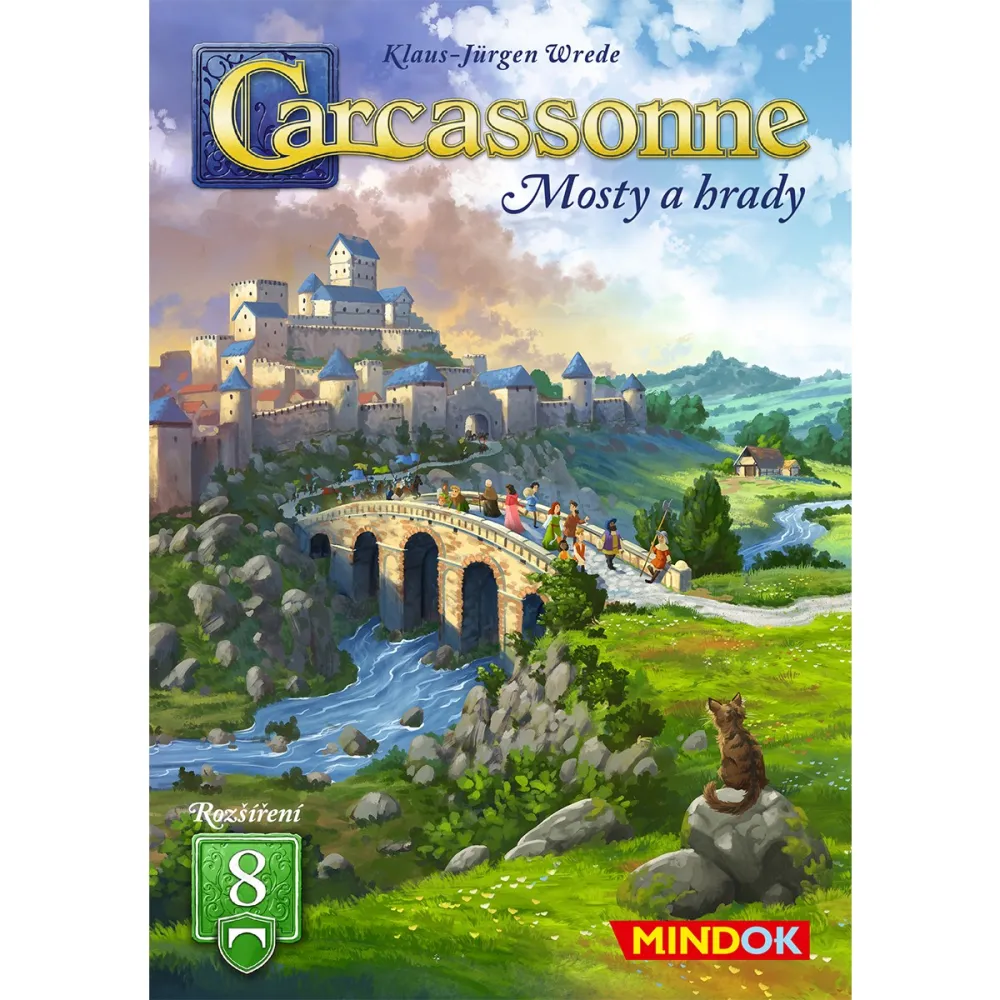 Carcassonne rozšíření 8: Mosty a hrady (edice 2025)