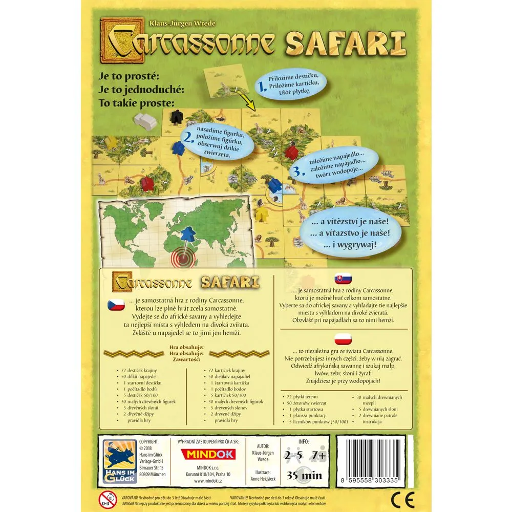 Carcassonne: Safari (česky)
