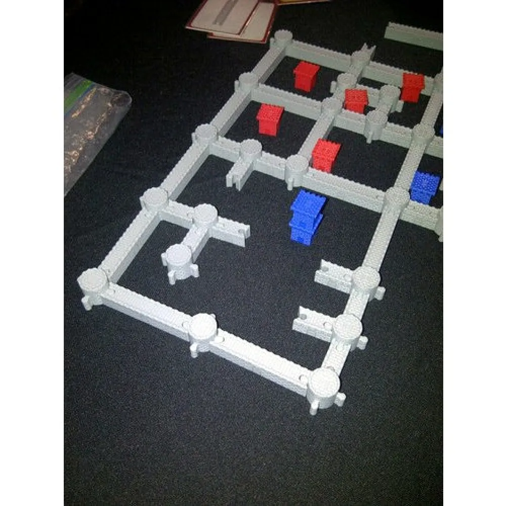 Castellan: Blue and Red