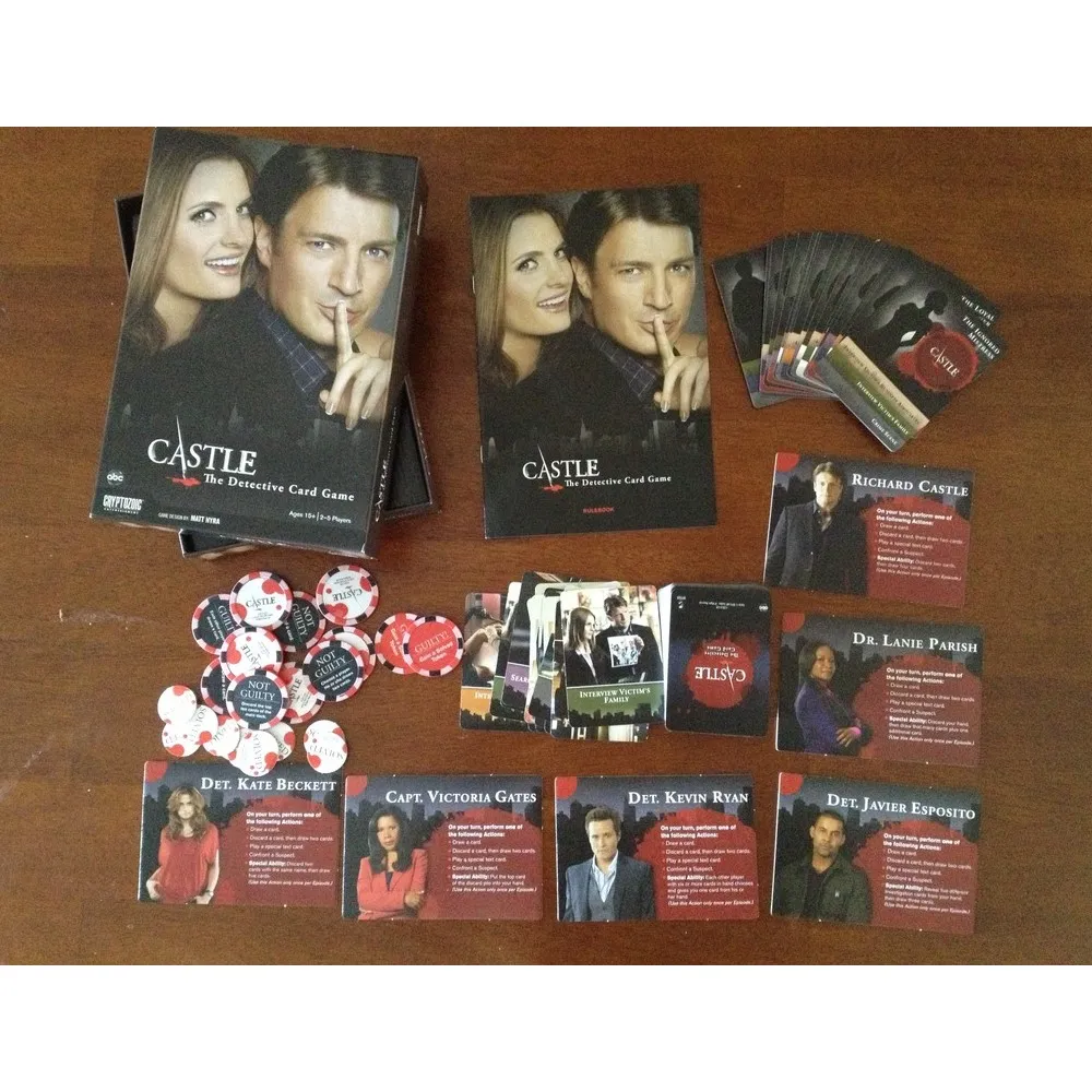 Castle: The Detective Card Game
