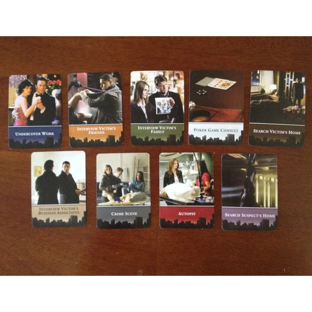 Castle: The Detective Card Game