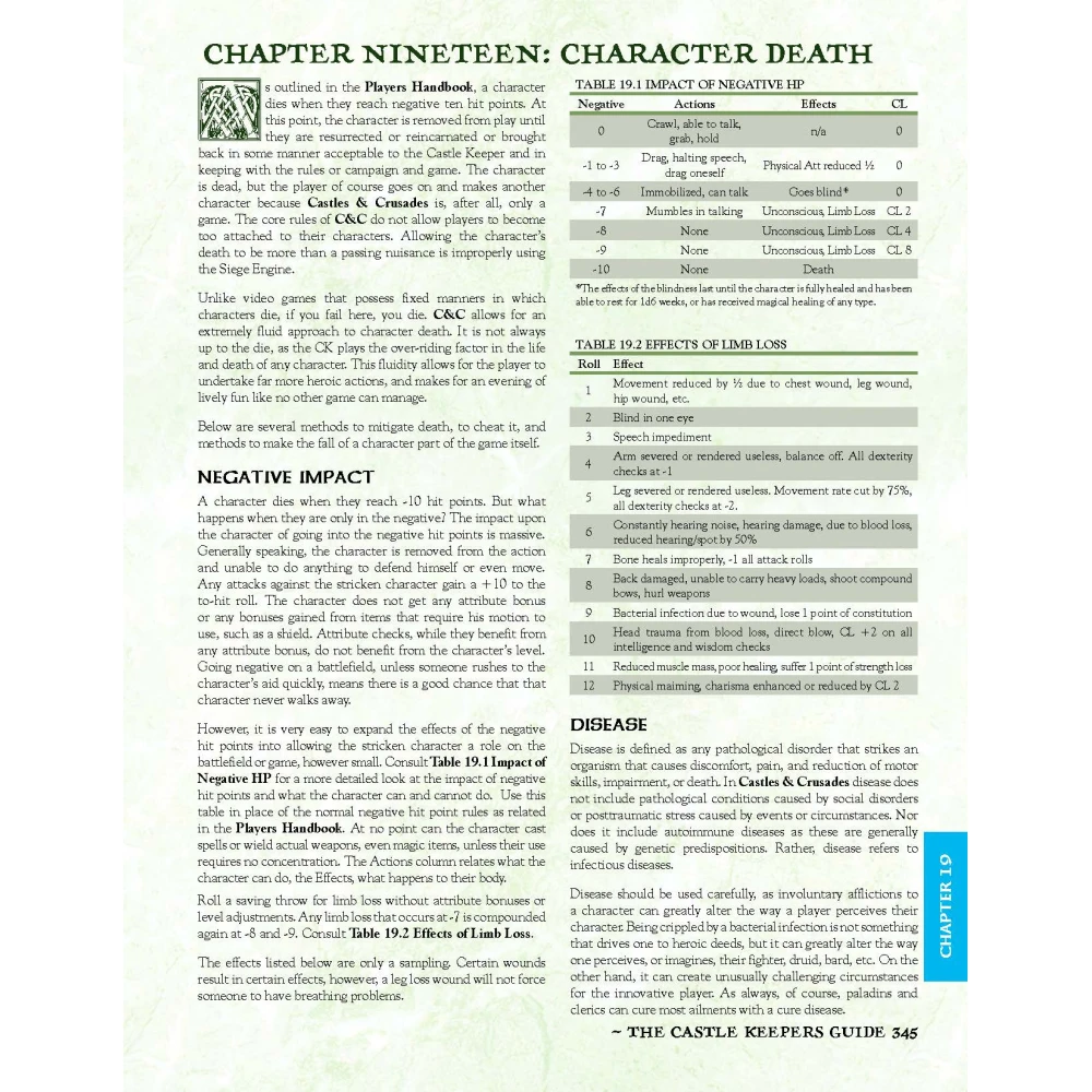 Castles & Crusades - Castle Keepers Guide