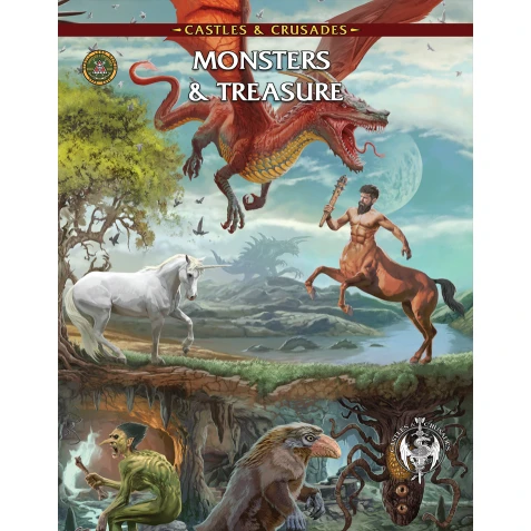 Castles & Crusades - Monsters and Treasures