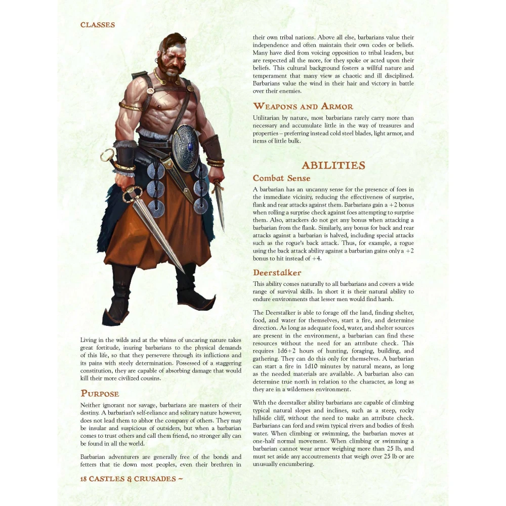 Castles & Crusades - Players Handbook