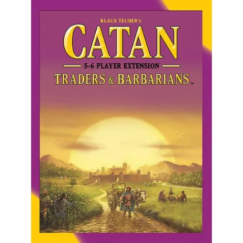 Catan: Traders and Barbarians 5-6 Player Extension