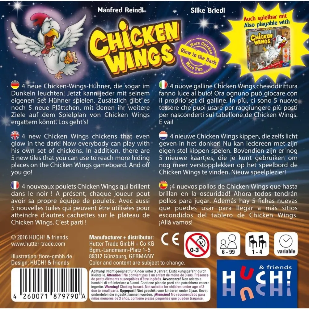 Chicken Wings (glow-in-the-dark)