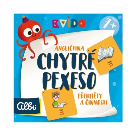 Kvído chytré pexeso - Angličtina: Předměty